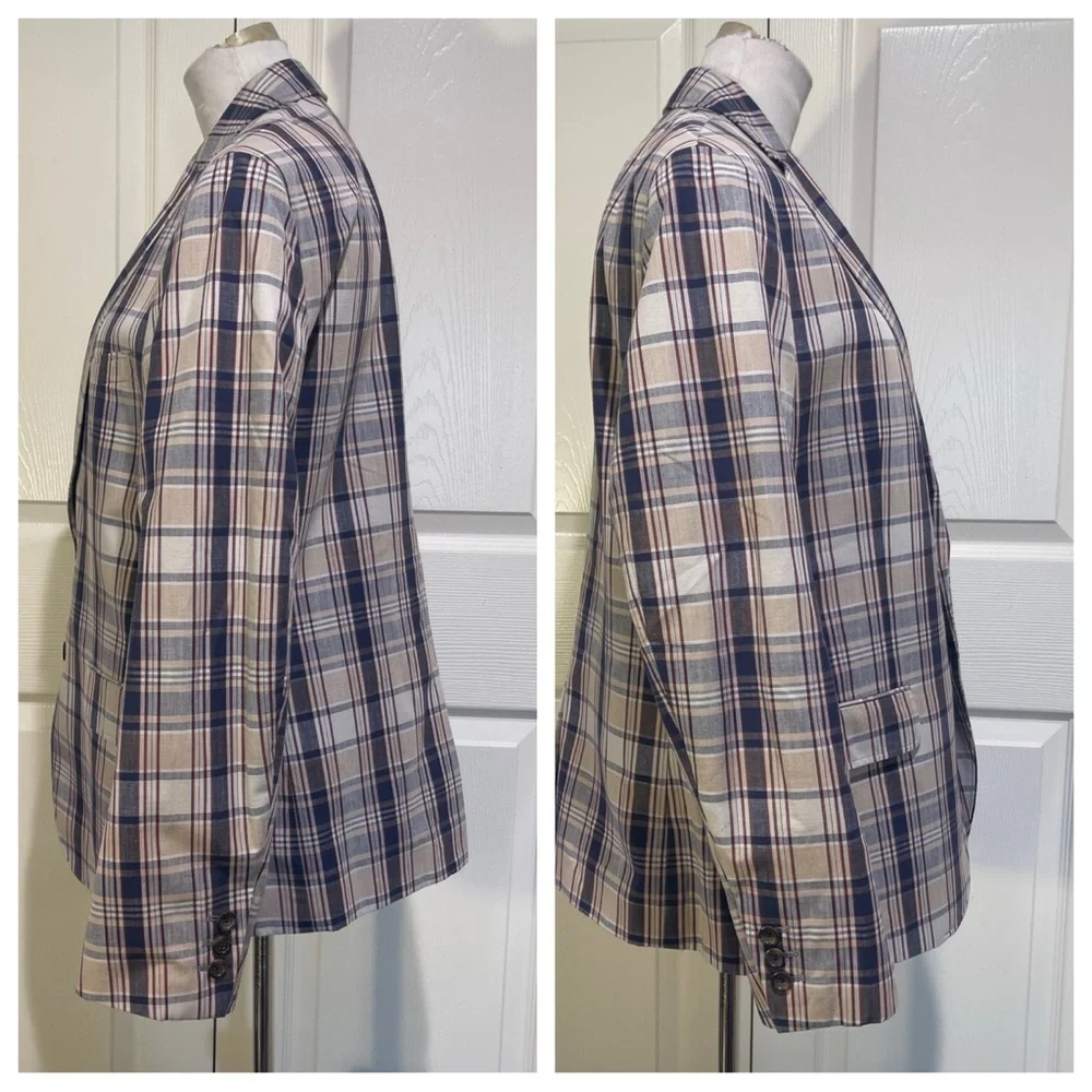 Banana Republic Mad Men Collection 1960s Retro  Plaid